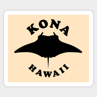 Kona, Hawaii | Swimming With Manta Ray Sticker